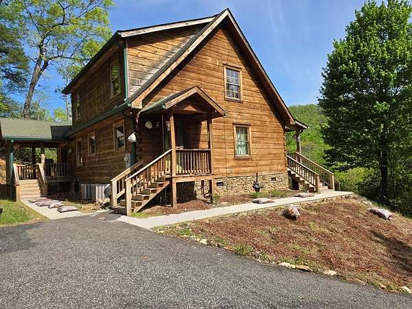 11 Acres of Land with Home for Sale in Hayesville, North Carolina