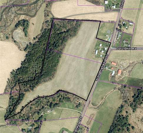 52.8 Acres of Recreational Land with Home for Sale in Mount Vision, New York