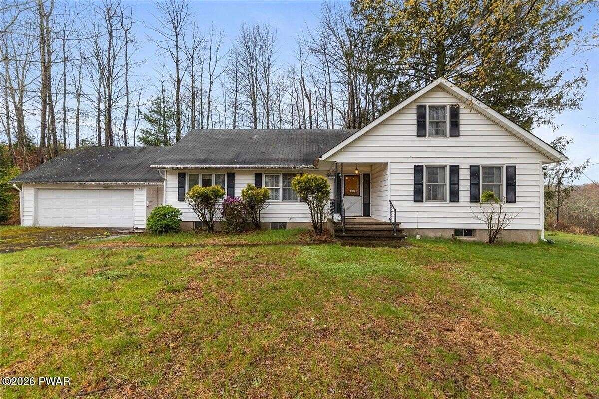 57.7 Acres of Recreational Land with Home for Sale in Shohola, Pennsylvania