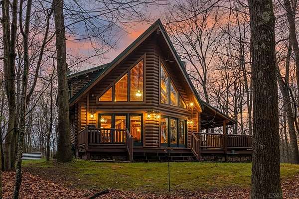 27.4 Acres of Recreational Land with Home for Sale in Shelocta, Pennsylvania