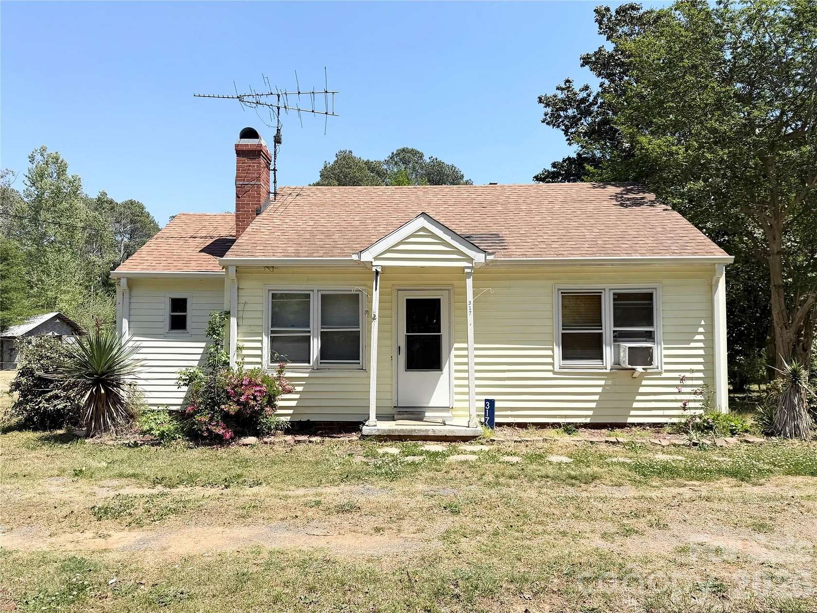 1.6 Acres of Land with Home for Sale in Wadesboro, North Carolina