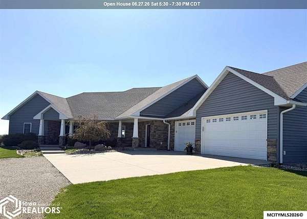 2.33 Acres of Land with Home for Sale in Northwood, Iowa