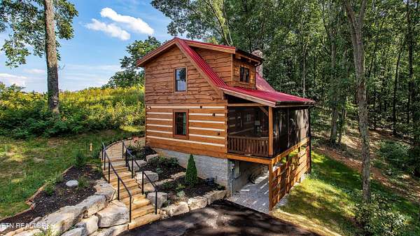 6.9 Acres of Land with Home for Sale in Jefferson City, Tennessee