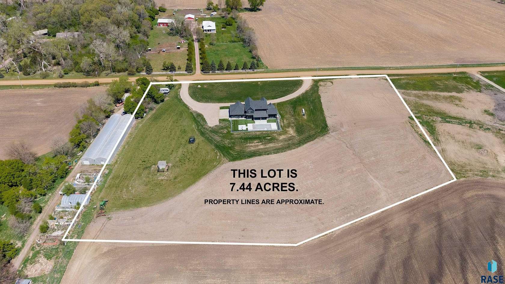 7.44 Acres of Land with Home for Sale in Brandon, South Dakota