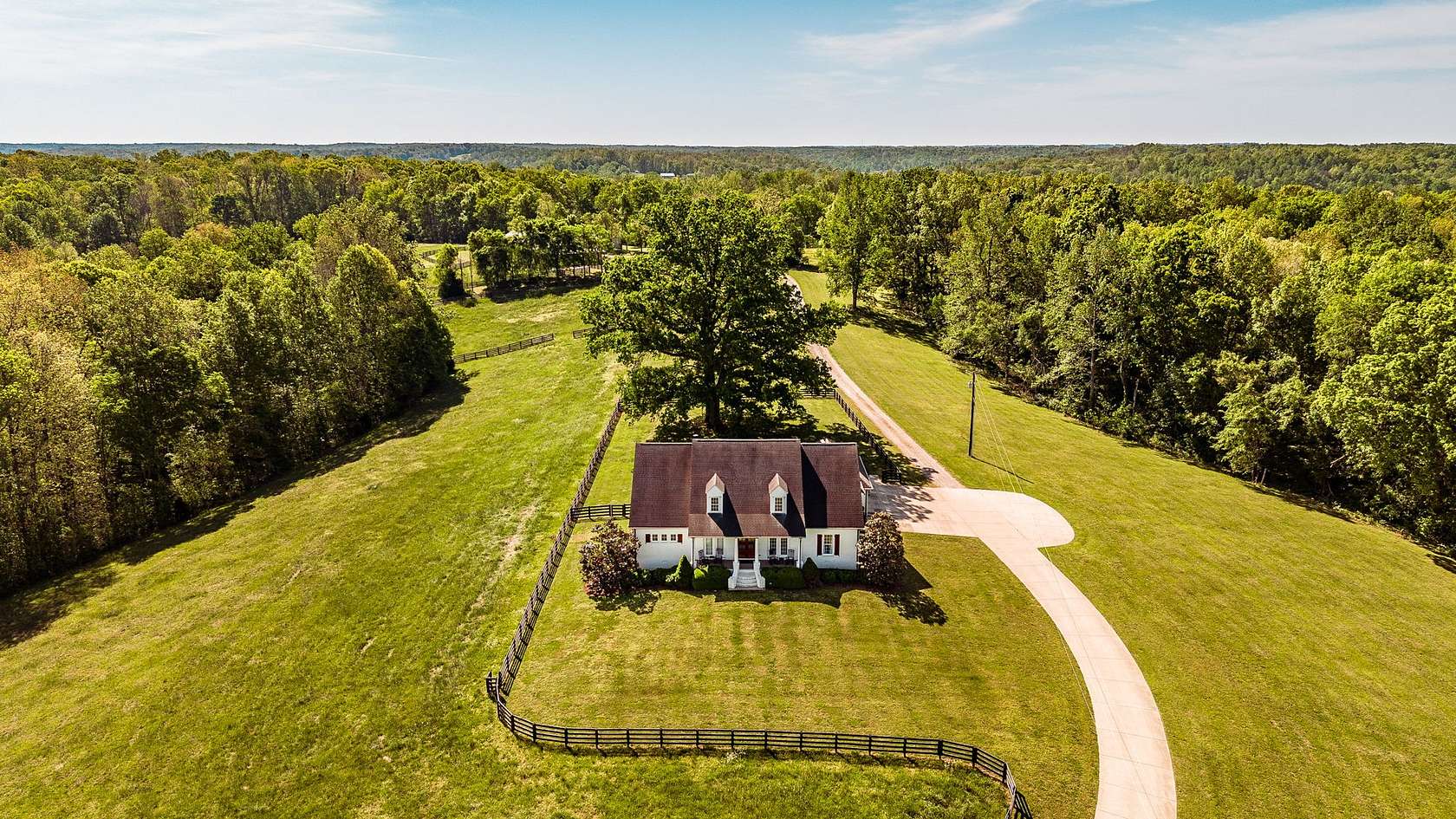 48.7 Acres of Land with Home for Sale in Primm Springs, Tennessee