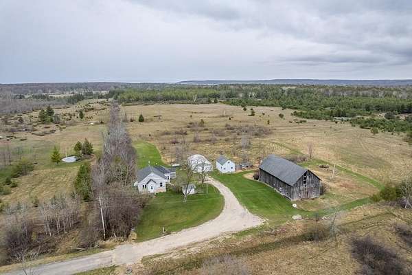 28 Acres of Recreational Land with Home for Sale in Sturgeon Bay, Wisconsin