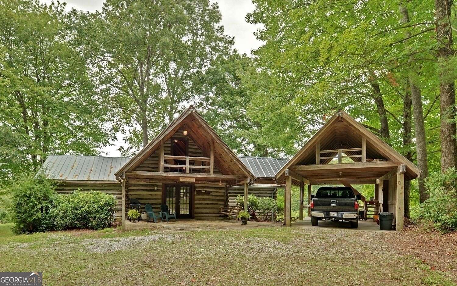 126 Acres of Recreational Land with Home for Sale in Scaly Mountain, North Carolina