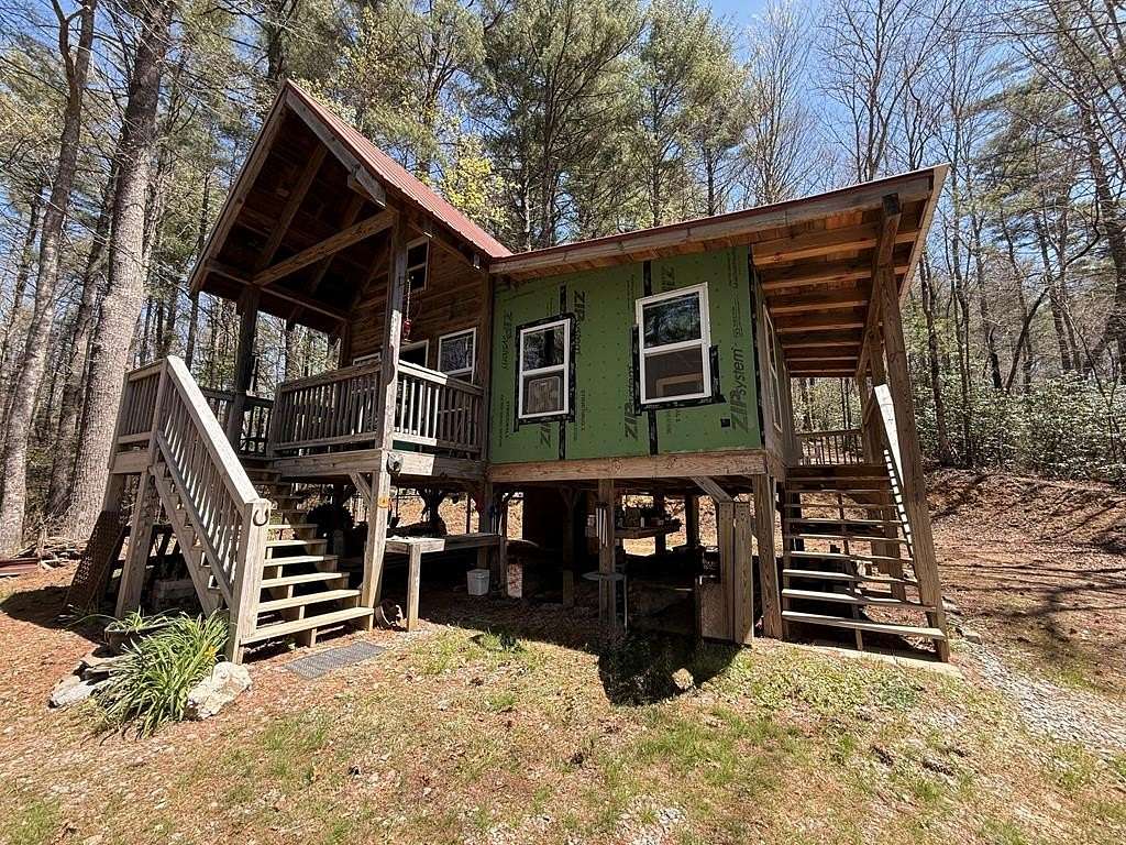 2.5 Acres of Land with Home for Sale in Blue Ridge, Georgia