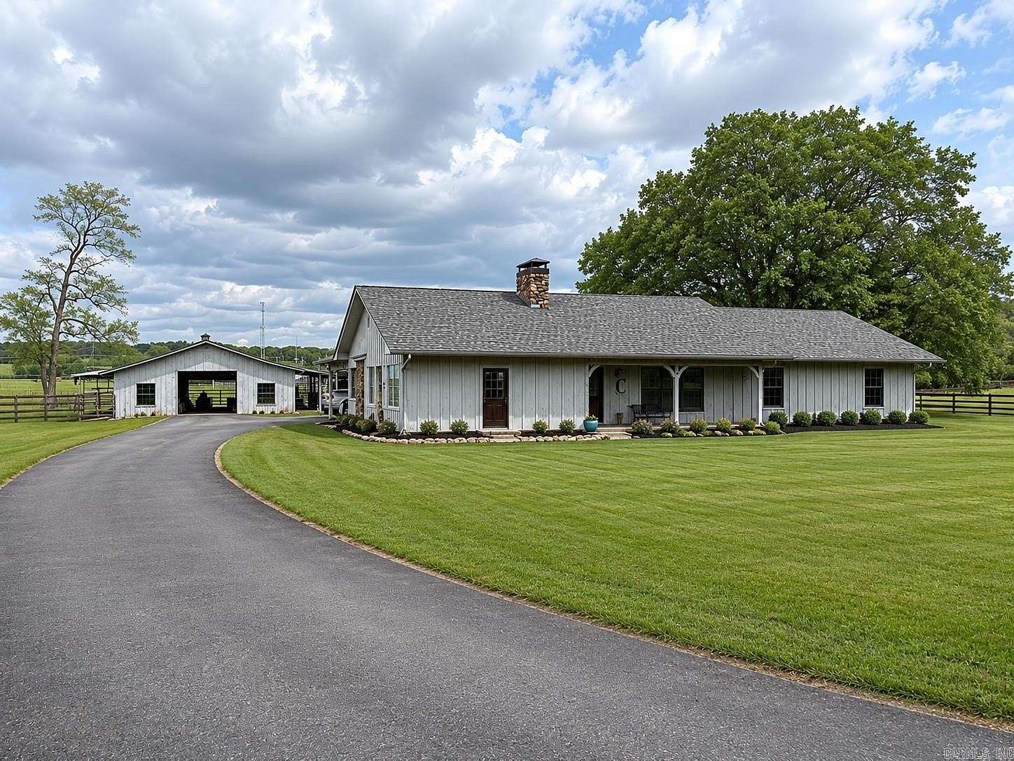 3.27 Acres of Land with Home for Sale in Sheridan, Arkansas