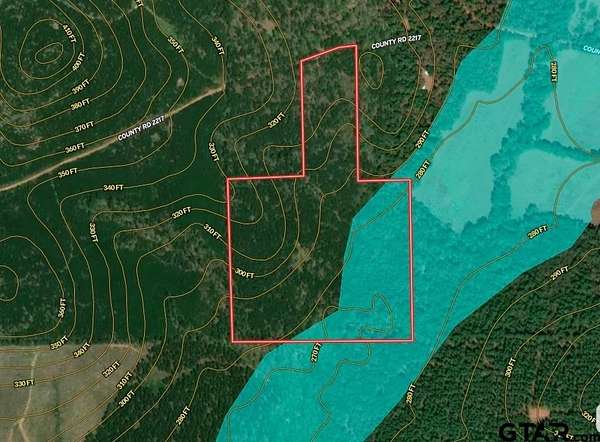 45 Acres of Recreational Land for Sale in Rusk, Texas
