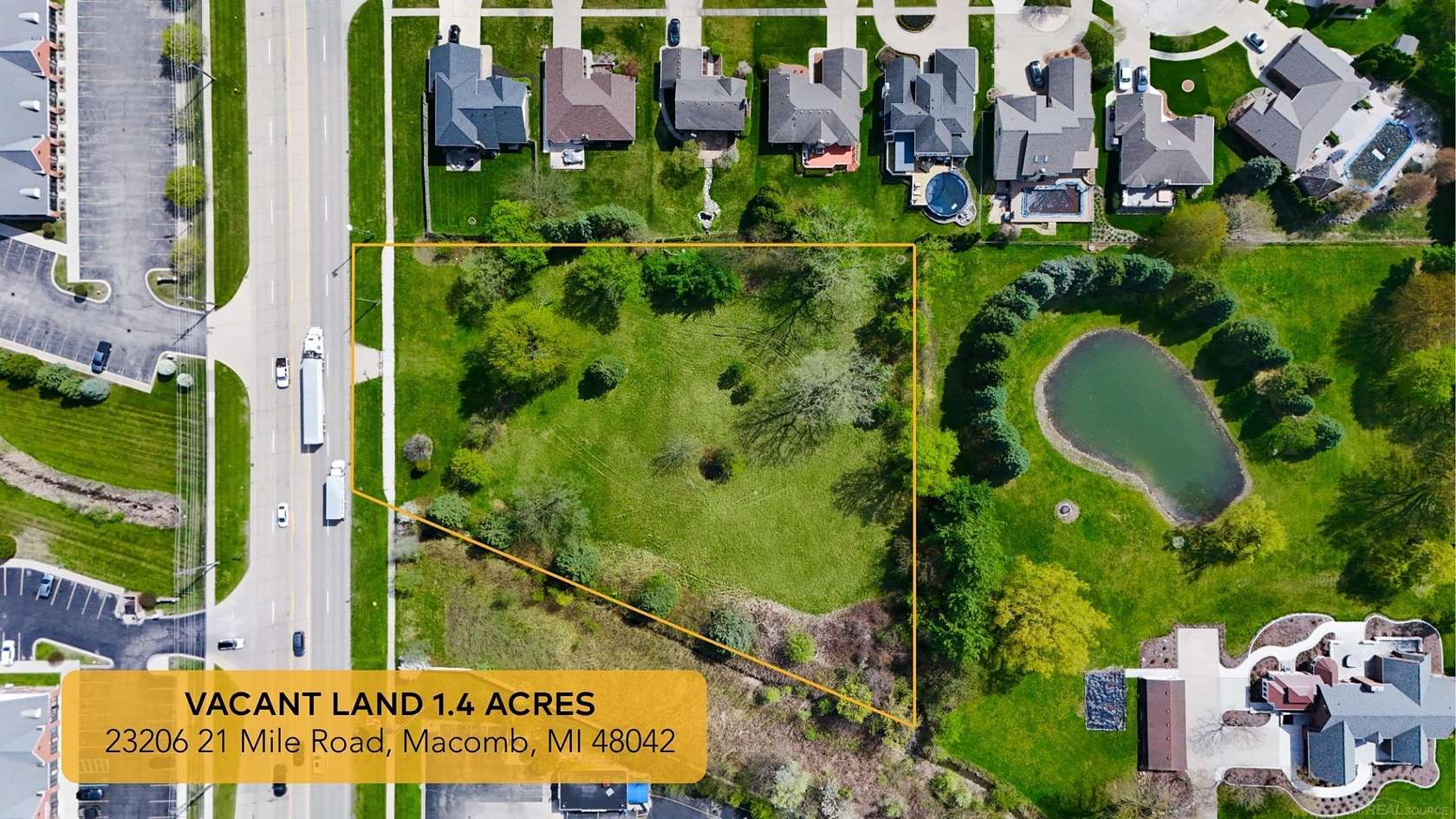 1.4 Acres of Residential Land for Sale in Macomb, Michigan