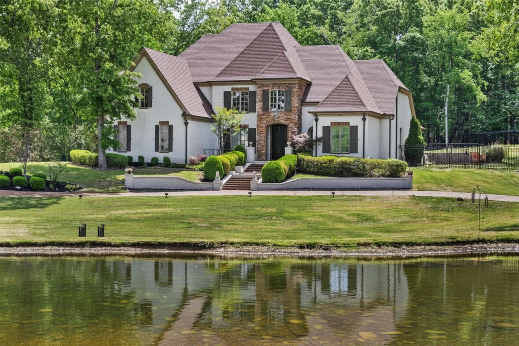 2 Acres of Land with Home for Sale in Collierville, Tennessee