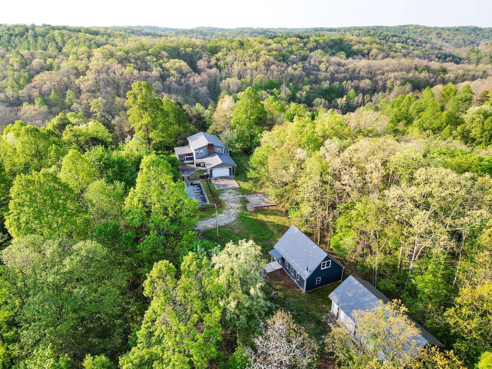 104 Acres of Recreational Land with Home for Sale in Kitts Hill, Ohio