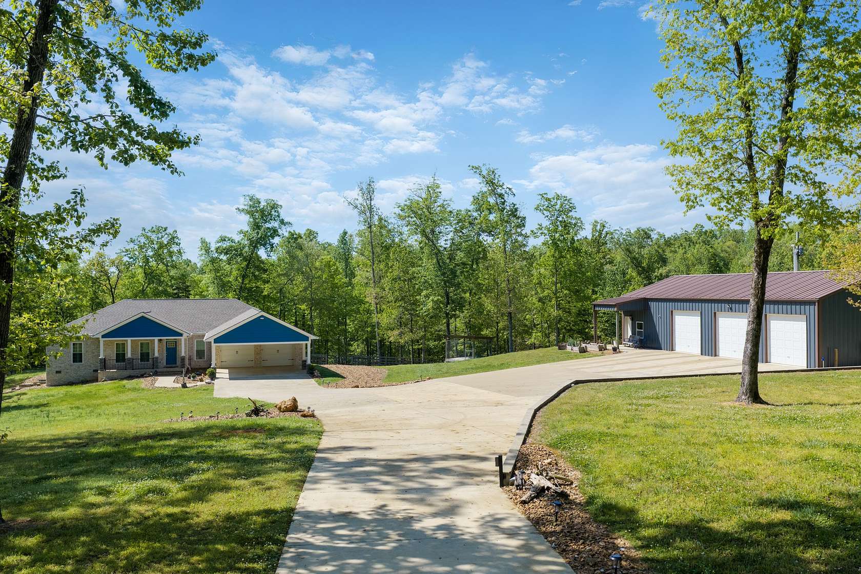 9.25 Acres of Land with Home for Sale in Parsons, Tennessee