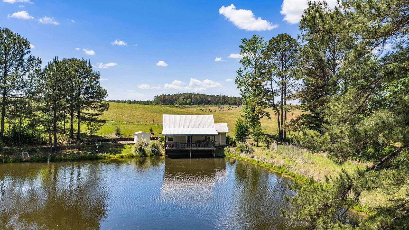36 Acres of Agricultural Land with Home for Sale in Five Points, Alabama