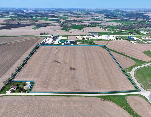 47 Acres of Recreational Land for Sale in Darlington, Wisconsin