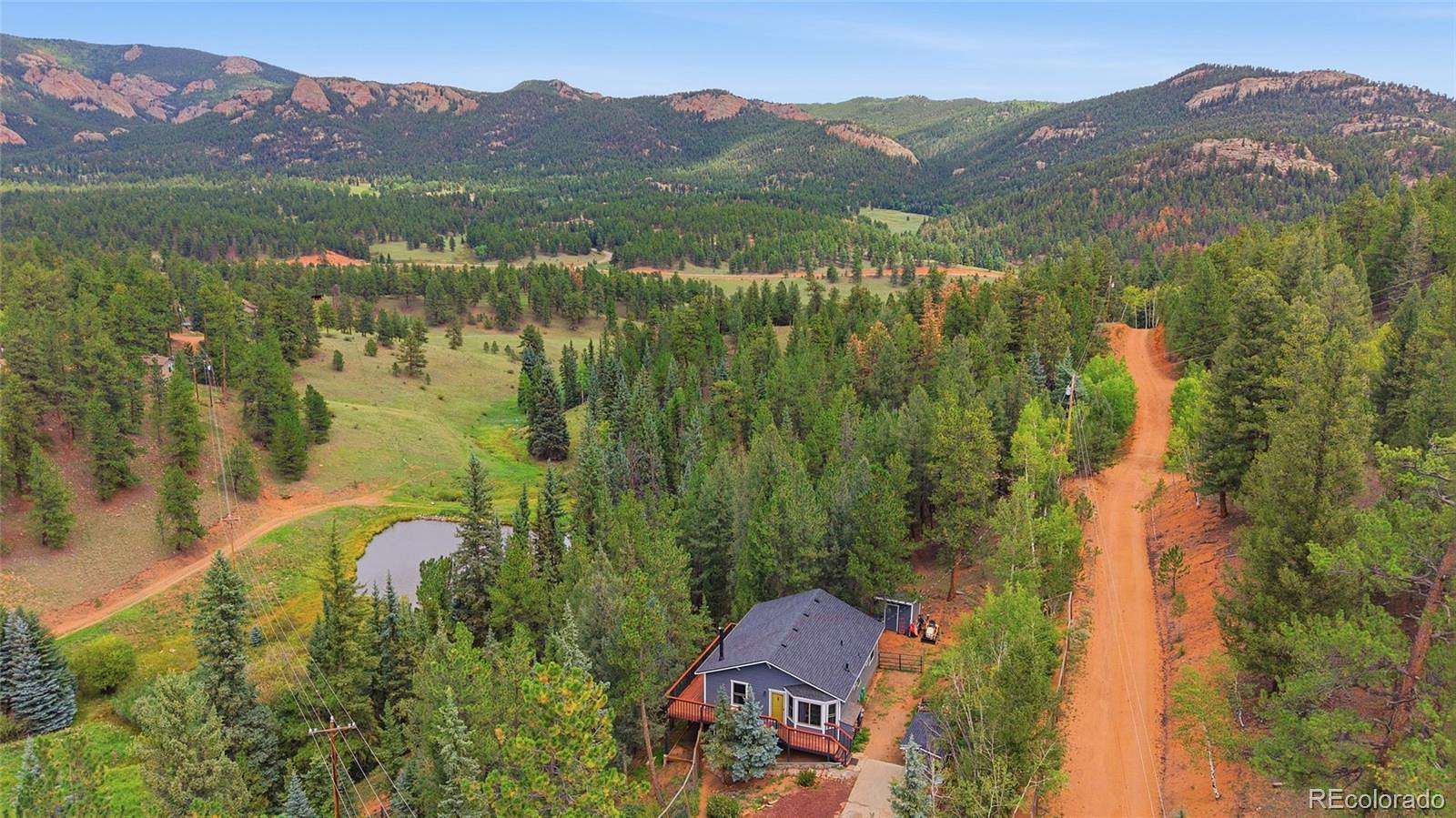 1.83 Acres of Land with Home for Sale in Pine Grove, Colorado