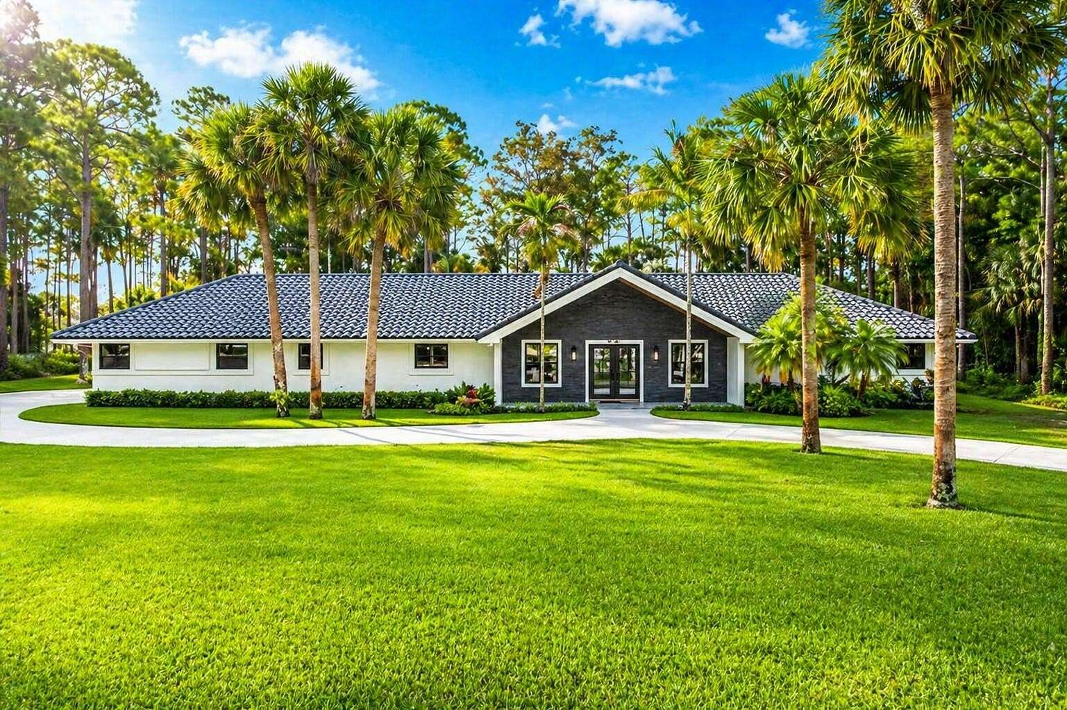 2.1 Acres of Land with Home for Sale in Wellington, Florida