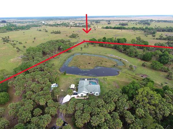 16.5 Acres of Land with Home for Sale in Port St. Lucie, Florida