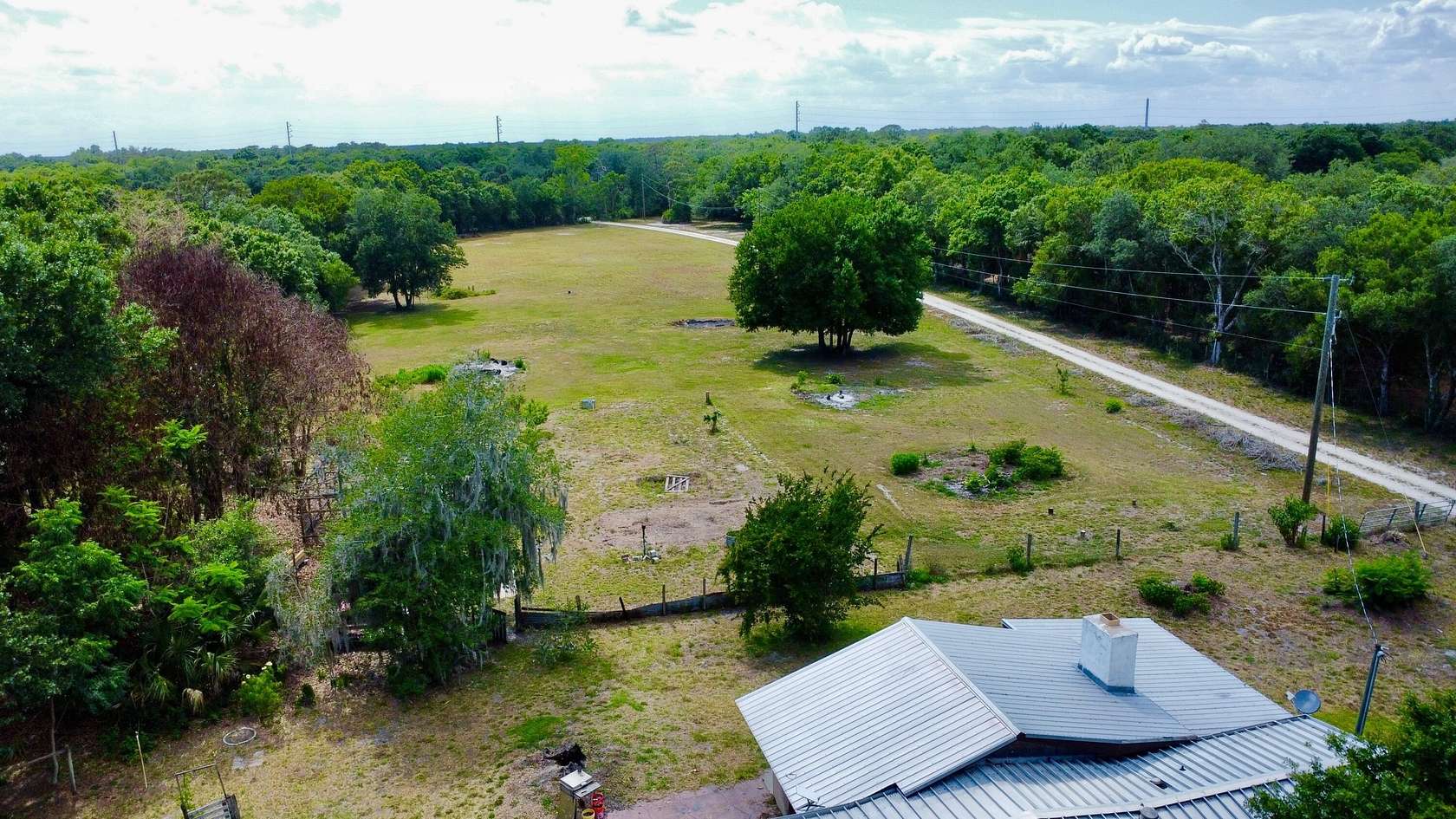 5 Acres of Land with Home for Sale in Okeechobee, Florida