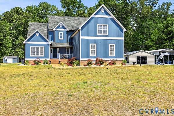 10.7 Acres of Land with Home for Sale in Mechanicsville, Virginia