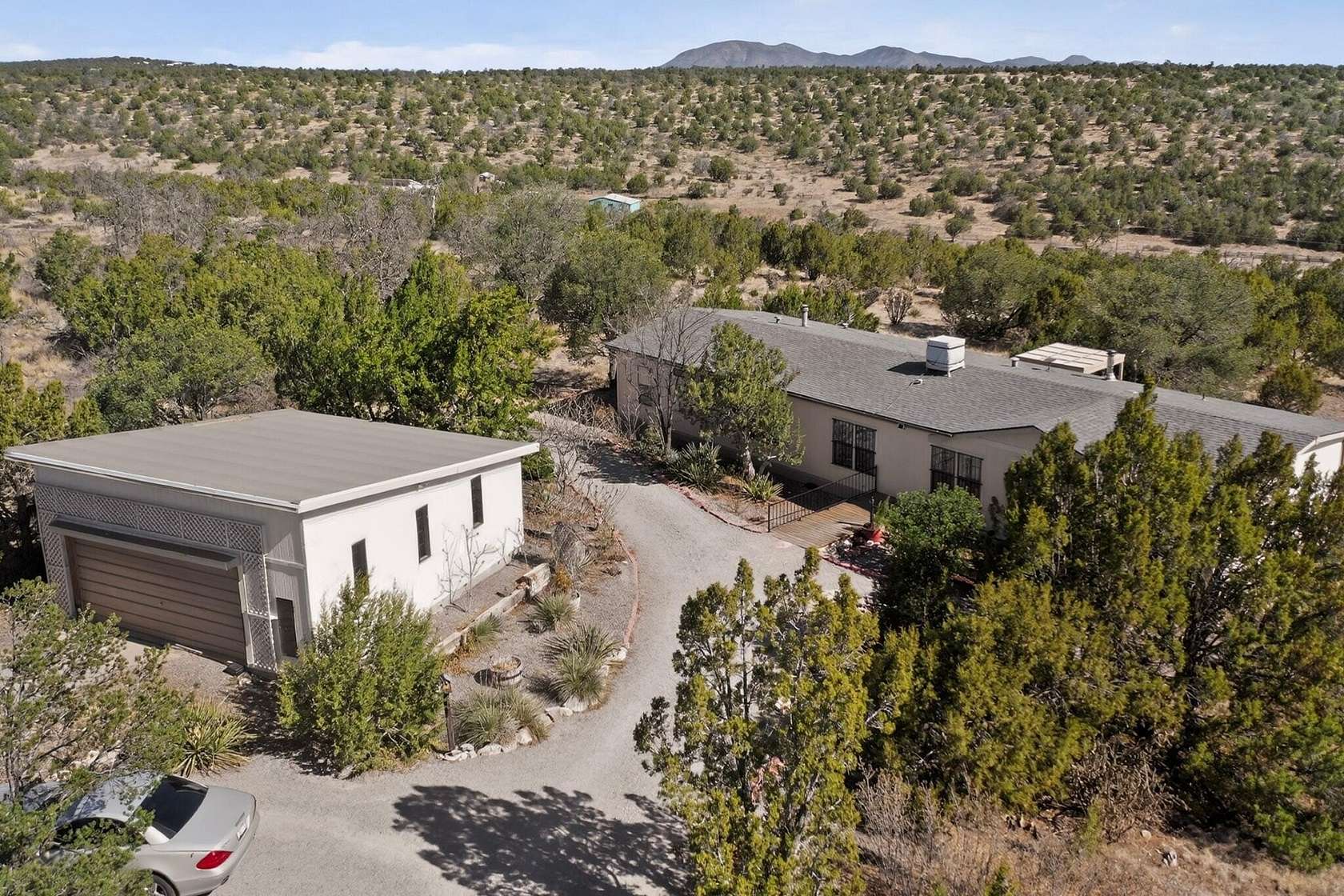 2.88 Acres of Land with Home for Sale in Edgewood, New Mexico