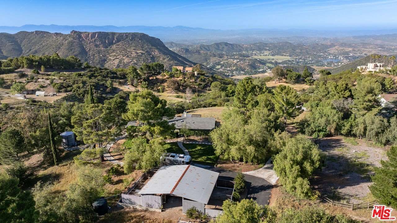 6 Acres of Land with Home for Sale in Malibu, California