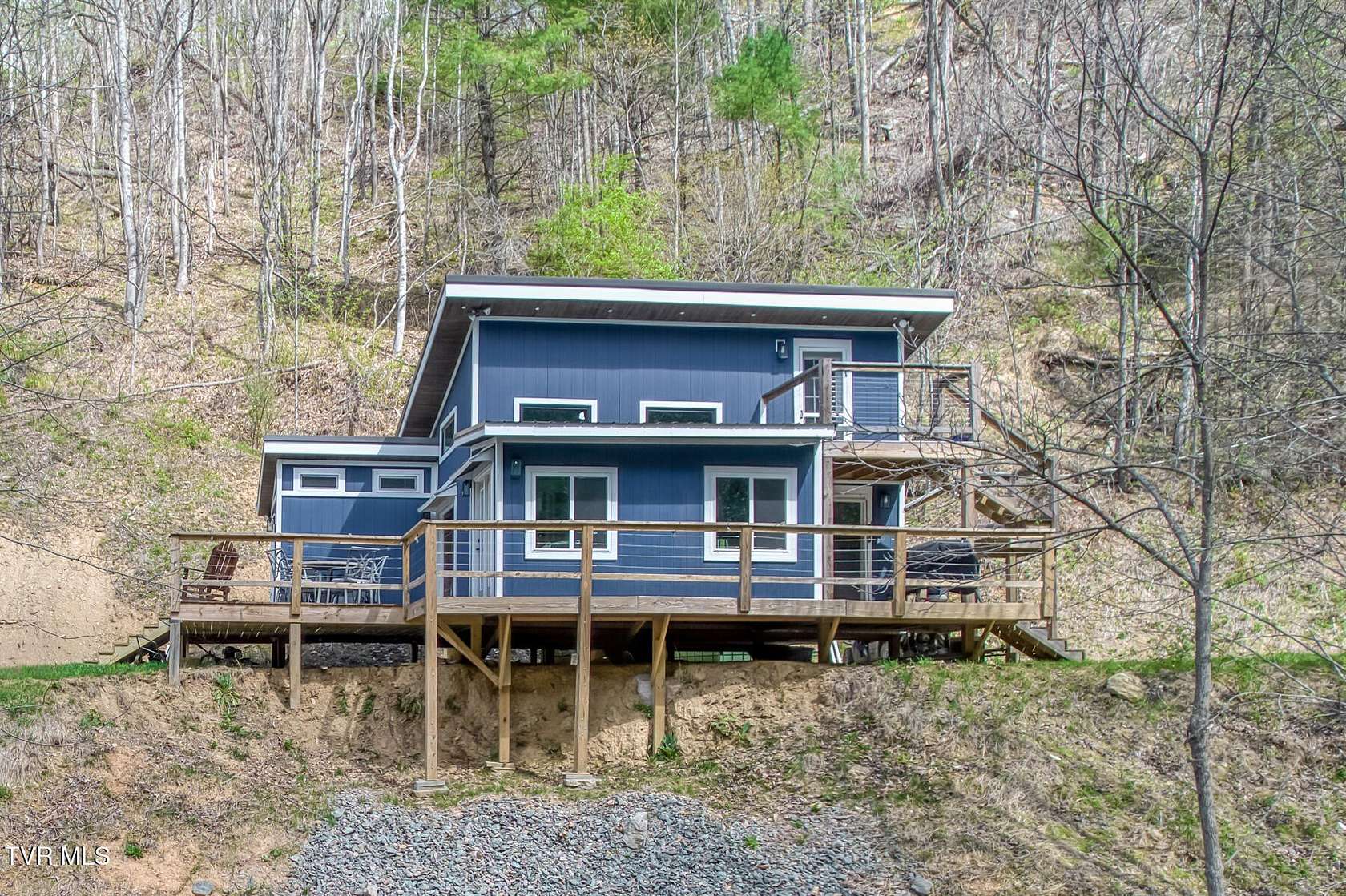 8.83 Acres of Land with Home for Sale in Mountain City, Tennessee