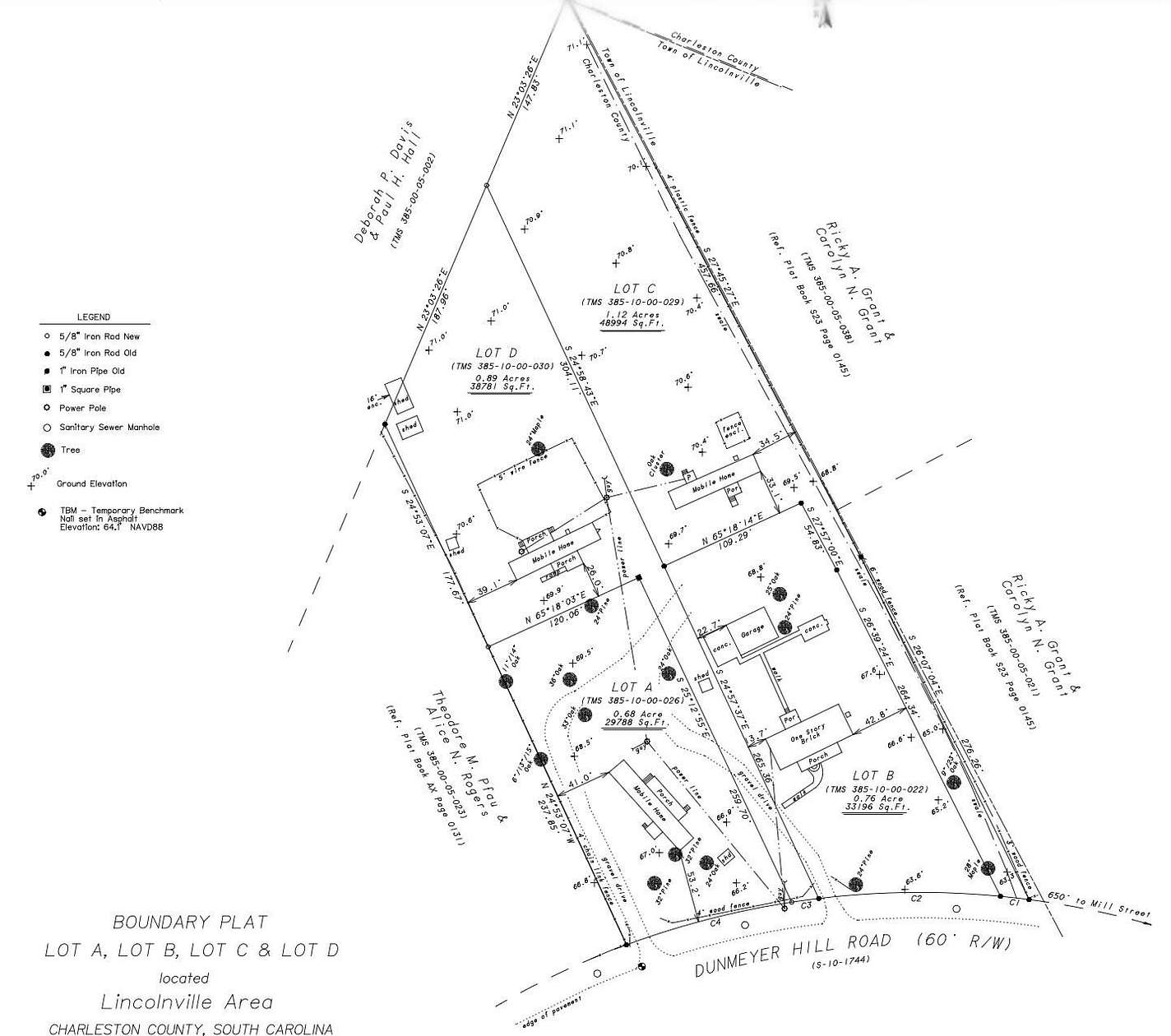 3.56 Acres of Residential Land for Sale in Summerville, South Carolina