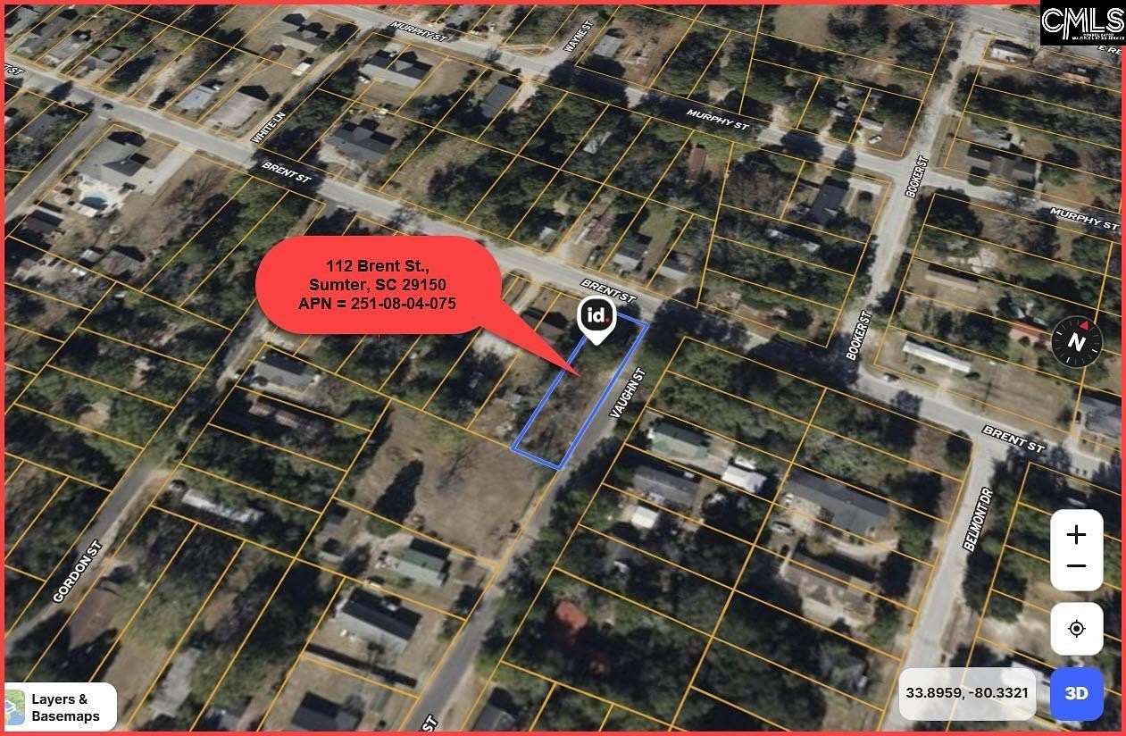 0.23 Acres of Residential Land for Sale in Sumter, South Carolina