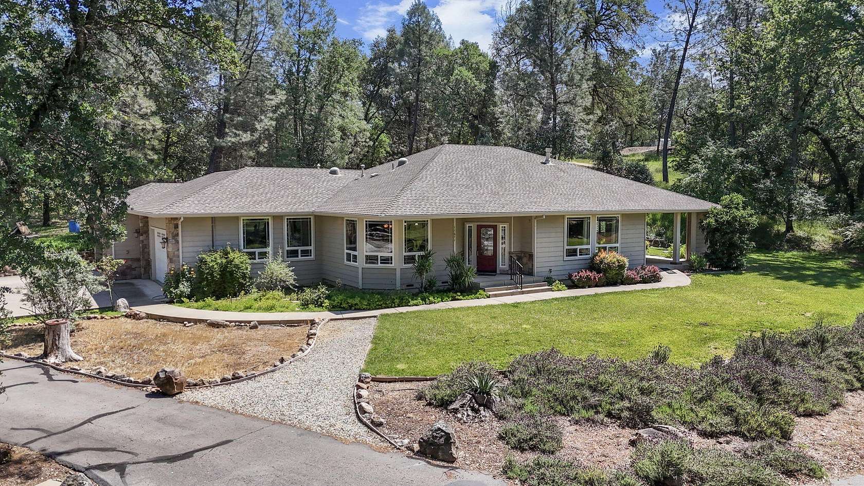 2 Acres of Land with Home for Sale in Redding, California