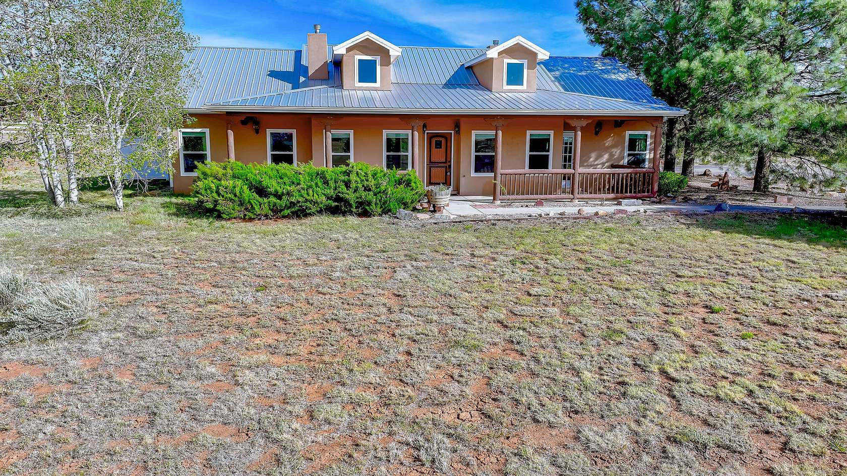 3 Acres of Land with Home for Sale in Tijeras, New Mexico