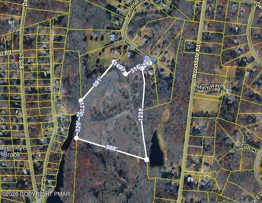 20.2 Acres of Recreational & Residential Land for Sale in East Stroudsburg, Pennsylvania