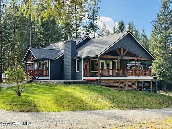 5 Acres of Land with Home for Sale in Rathdrum, Idaho