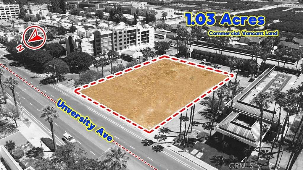 1 Acre of Commercial Land for Sale in Riverside, California