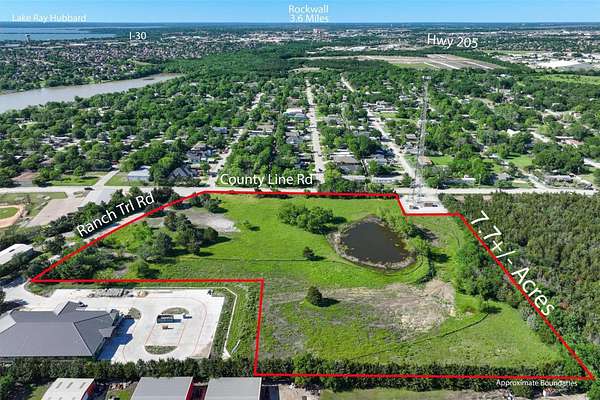 7.7 Acres of Commercial Land for Sale in Rockwall, Texas