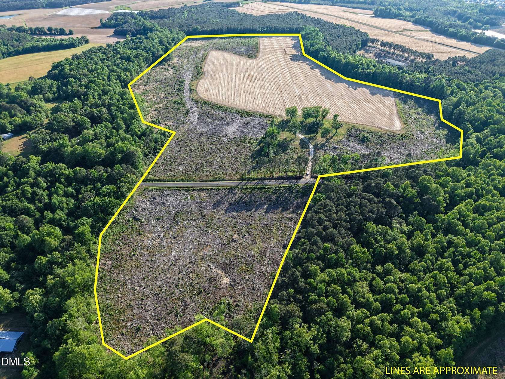 110 Acres of Land for Sale in Bunnlevel, North Carolina