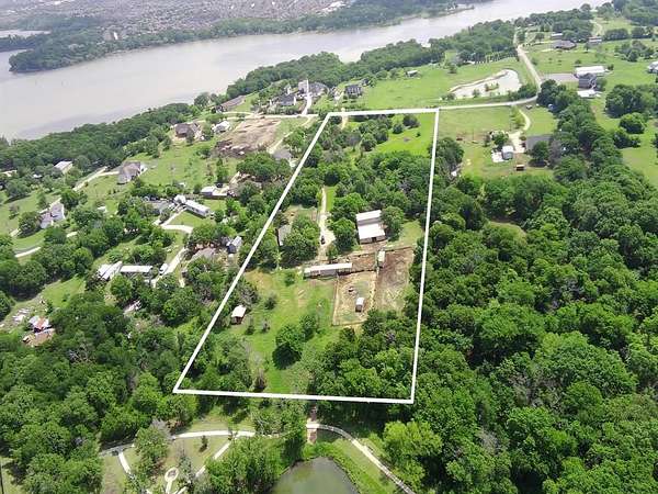 8.29 Acres of Land with Home for Sale in Little Elm, Texas