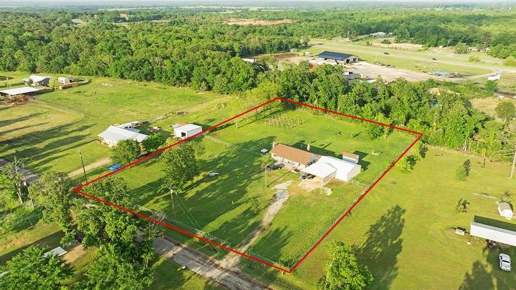 2 Acres of Land with Home for Sale in Arthur City, Texas