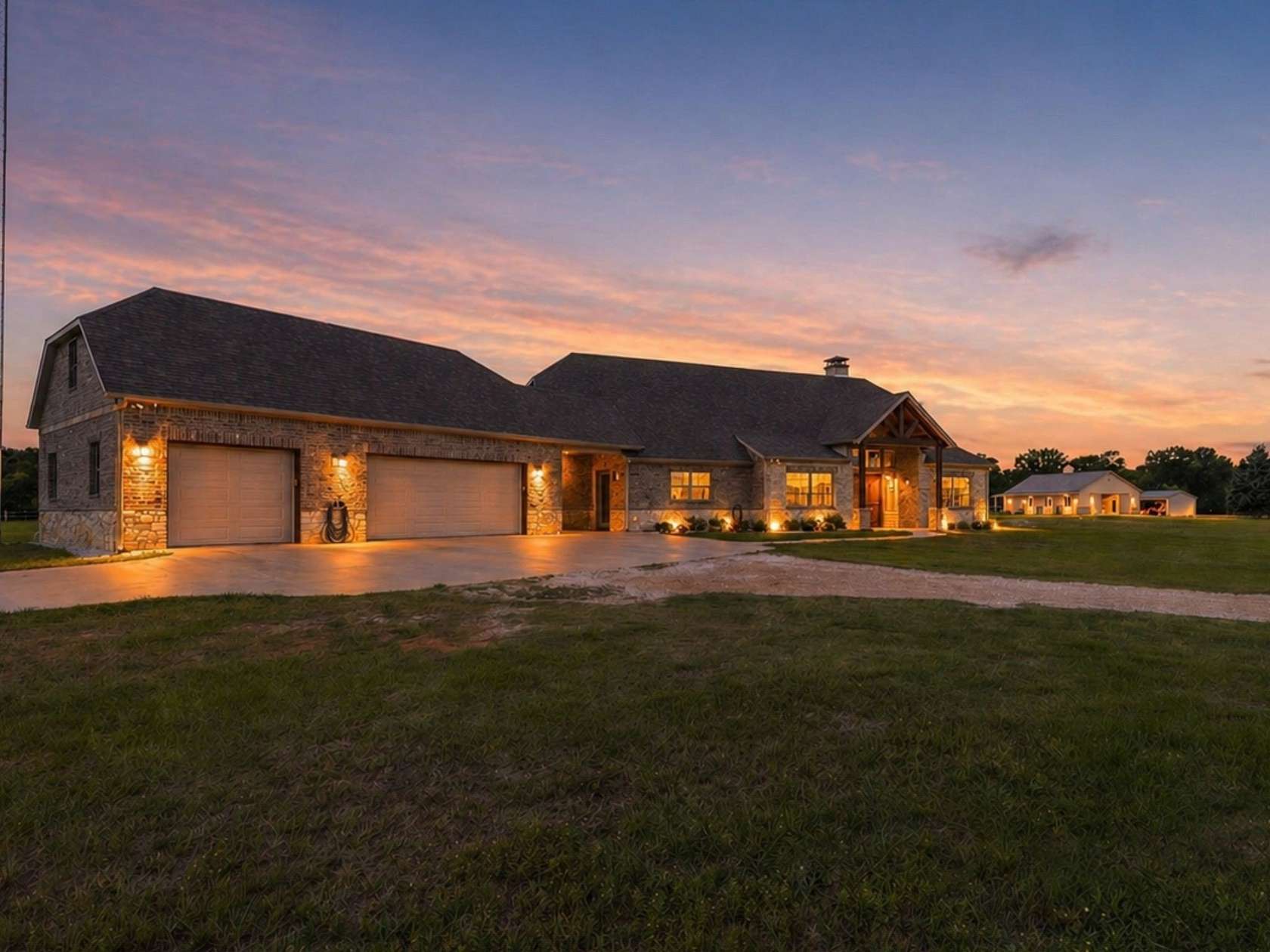 10 Acres of Land with Home for Sale in Grand Saline, Texas