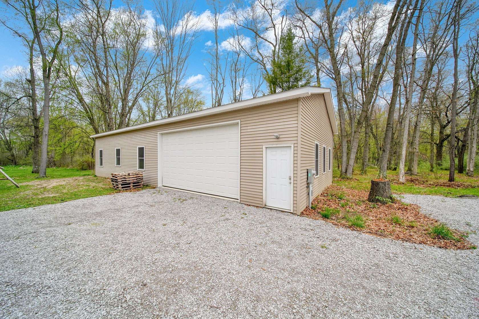 75 Acres of Recreational Land with Home for Sale in Stockbridge, Michigan