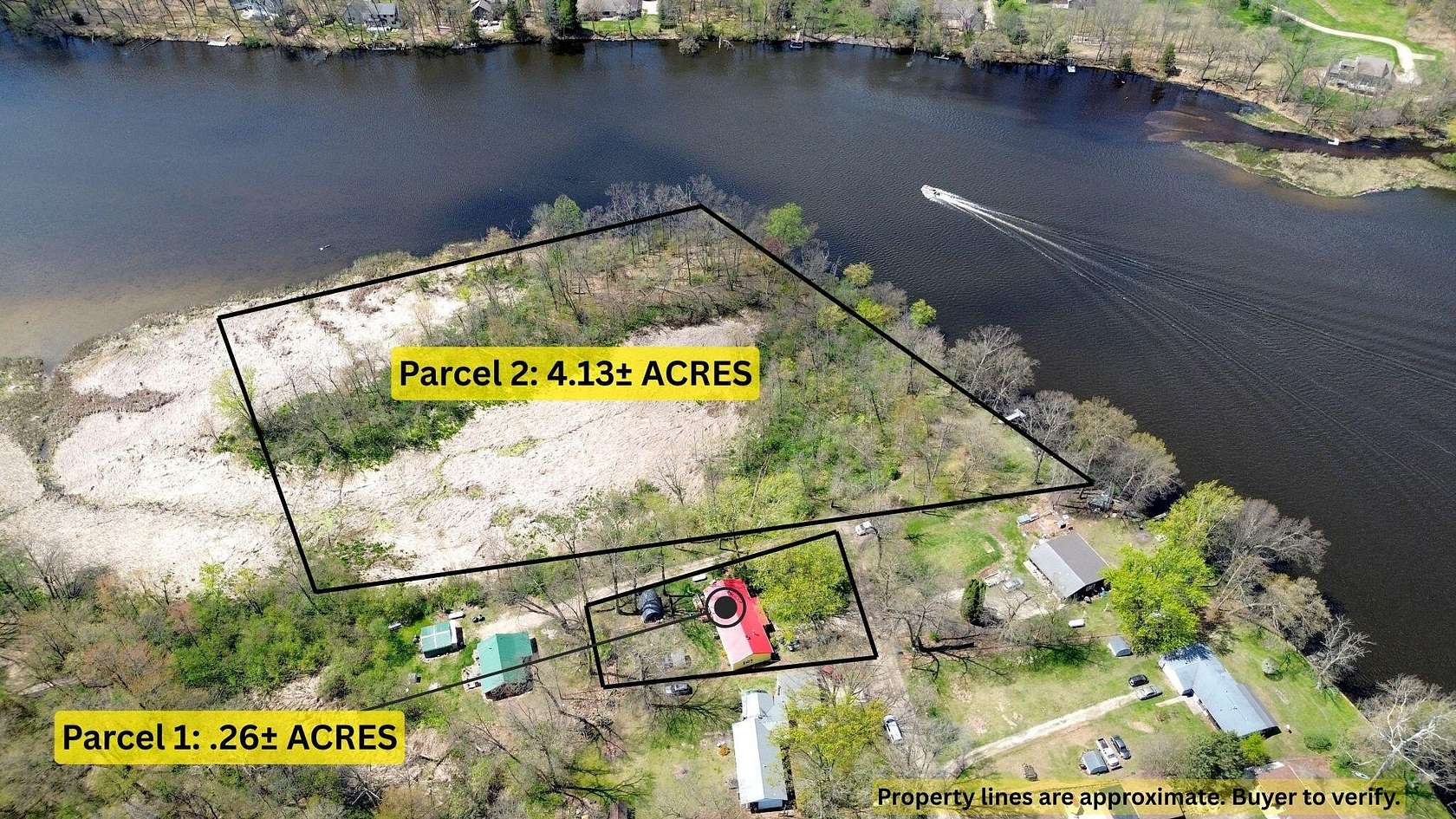 4.39 Acres of Land with Home for Auction in White Pigeon, Michigan
