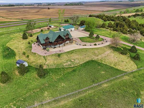 18.8 Acres of Land with Home for Sale in Beresford, South Dakota