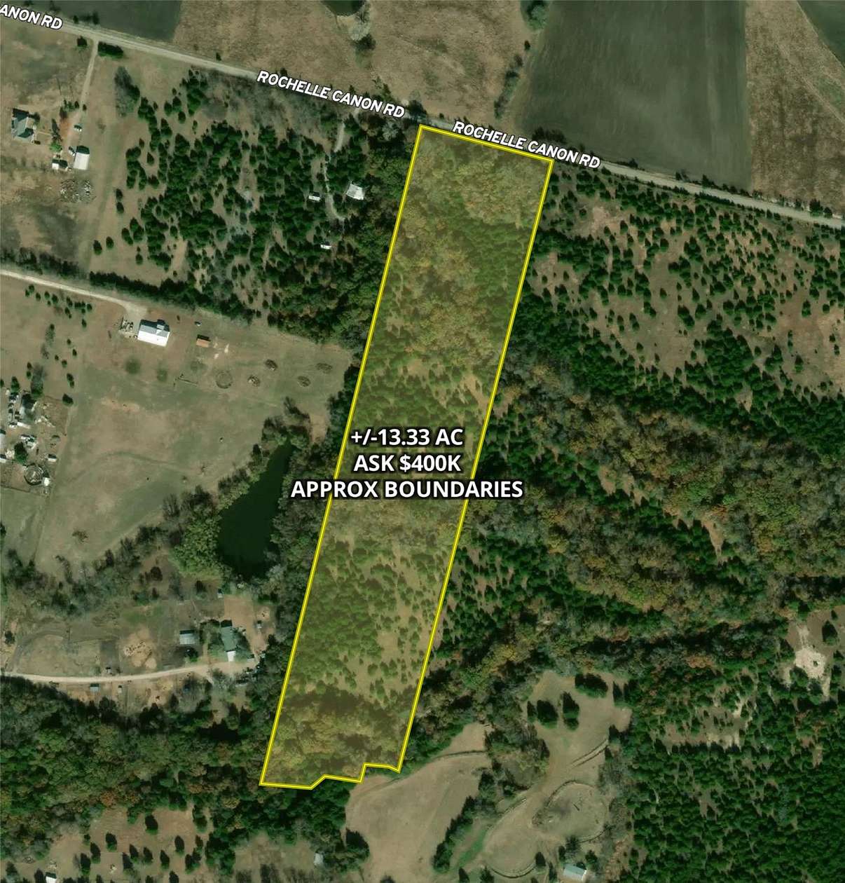 13.3 Acres of Land for Sale in Whitewright, Texas