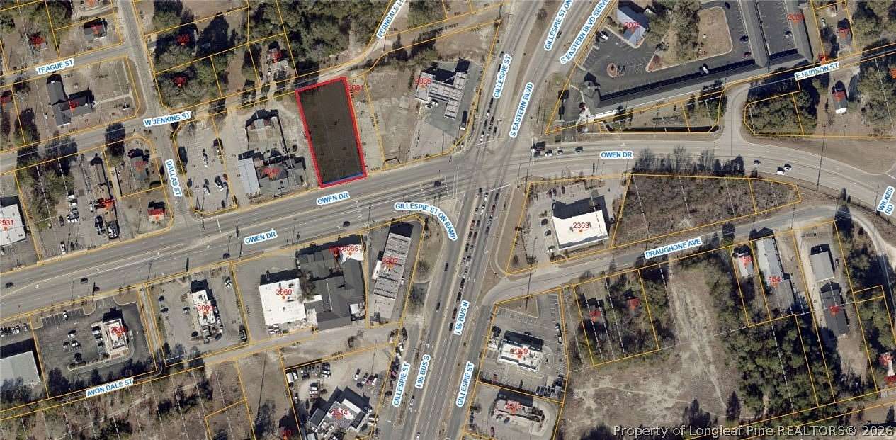 0.54 Acres of Mixed-Use Land for Sale in Fayetteville, North Carolina