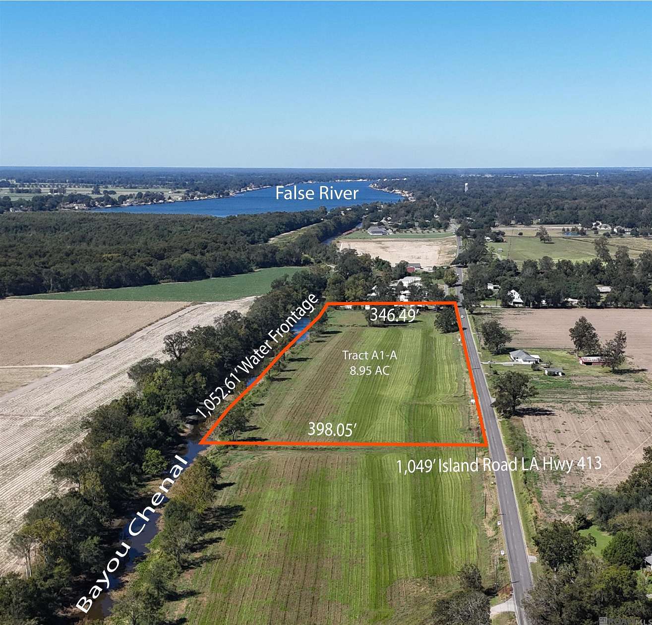 9 Acres of Land for Sale in Jarreau, Louisiana