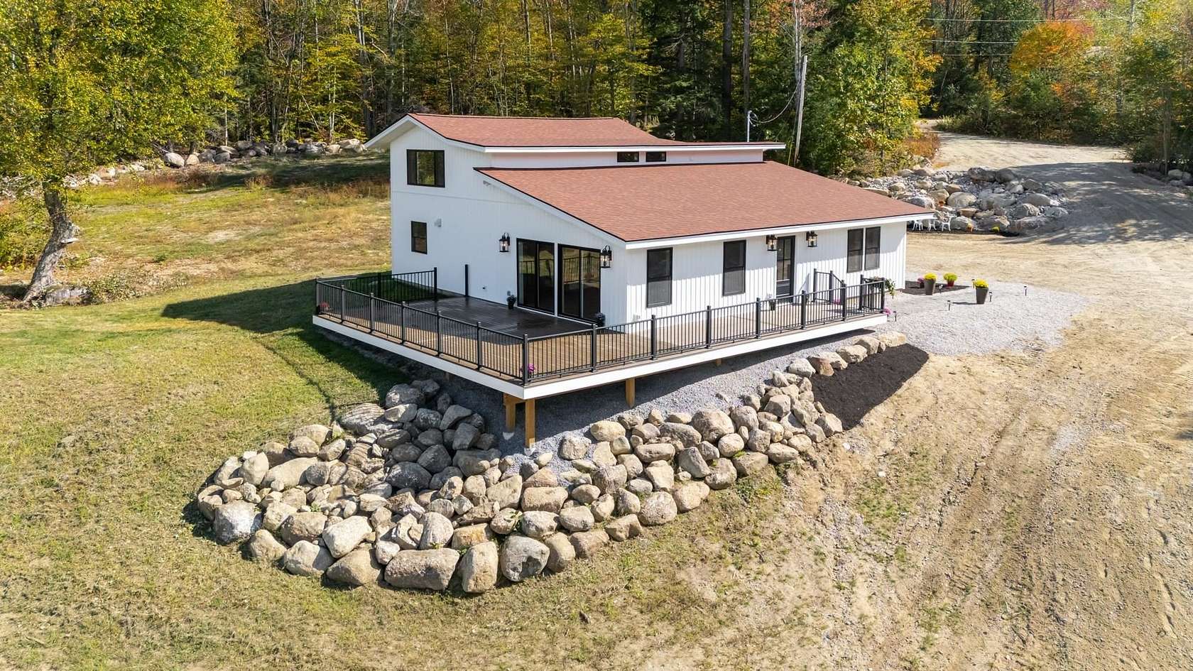 5.12 Acres of Land with Home for Sale in Windsor Town, New Hampshire