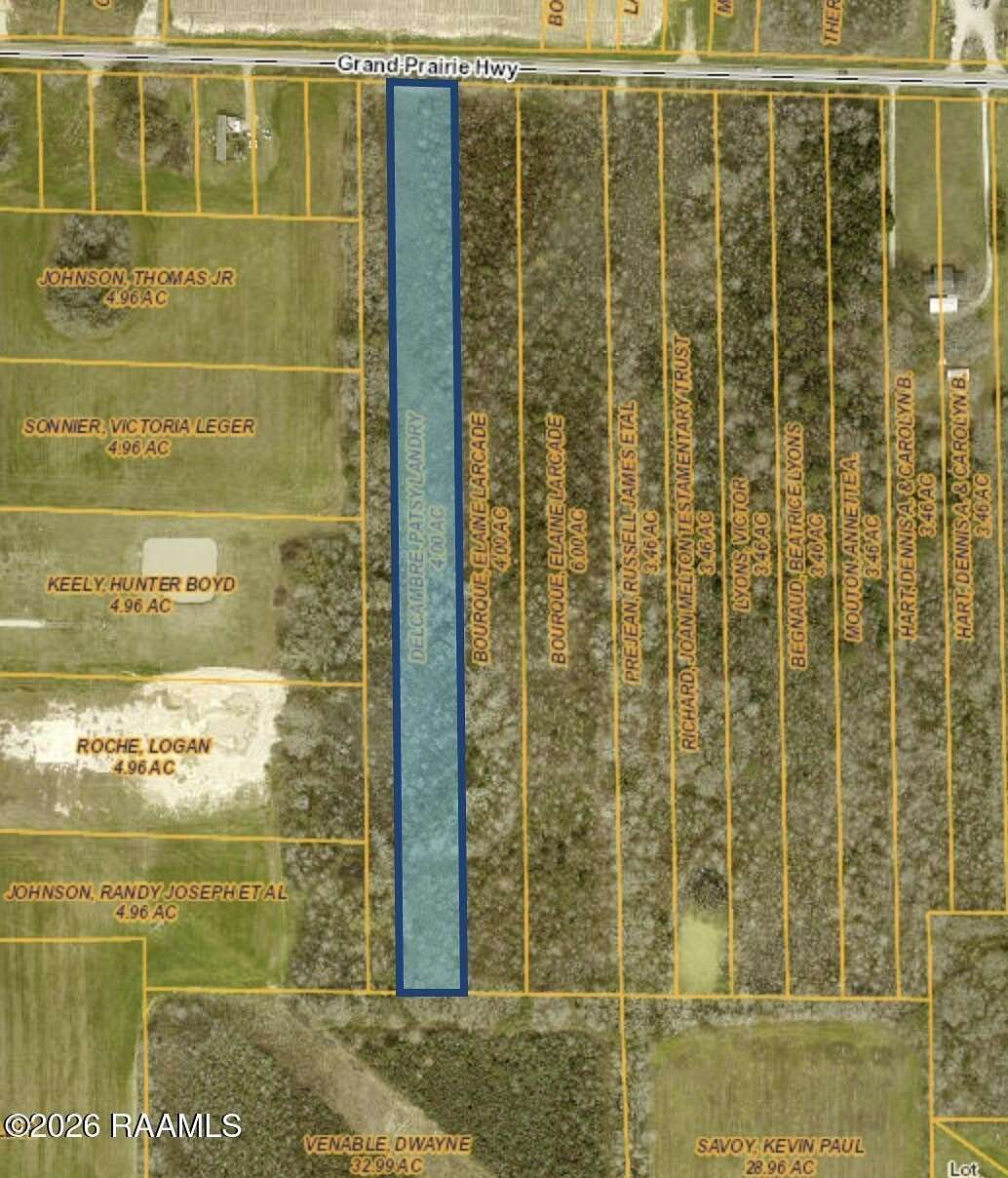 4 Acres of Residential Land for Sale in Church Point, Louisiana