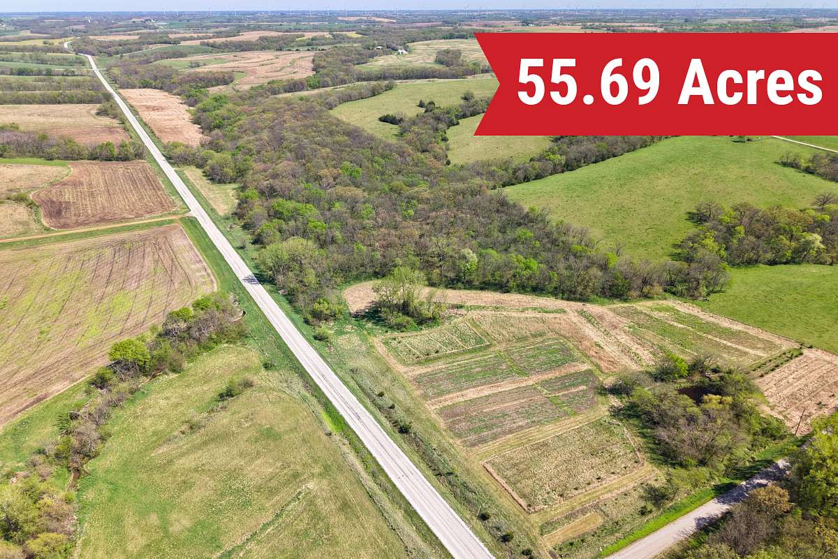 55.7 Acres of Land for Sale in Braddyville, Iowa
