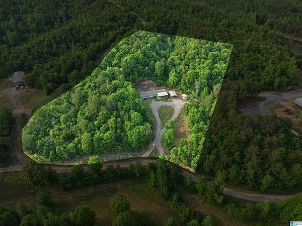 4.7 Acres of Land with Home for Sale in Adger, Alabama